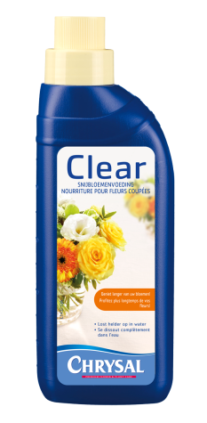 Chrysal Clear flower food consumer bottle