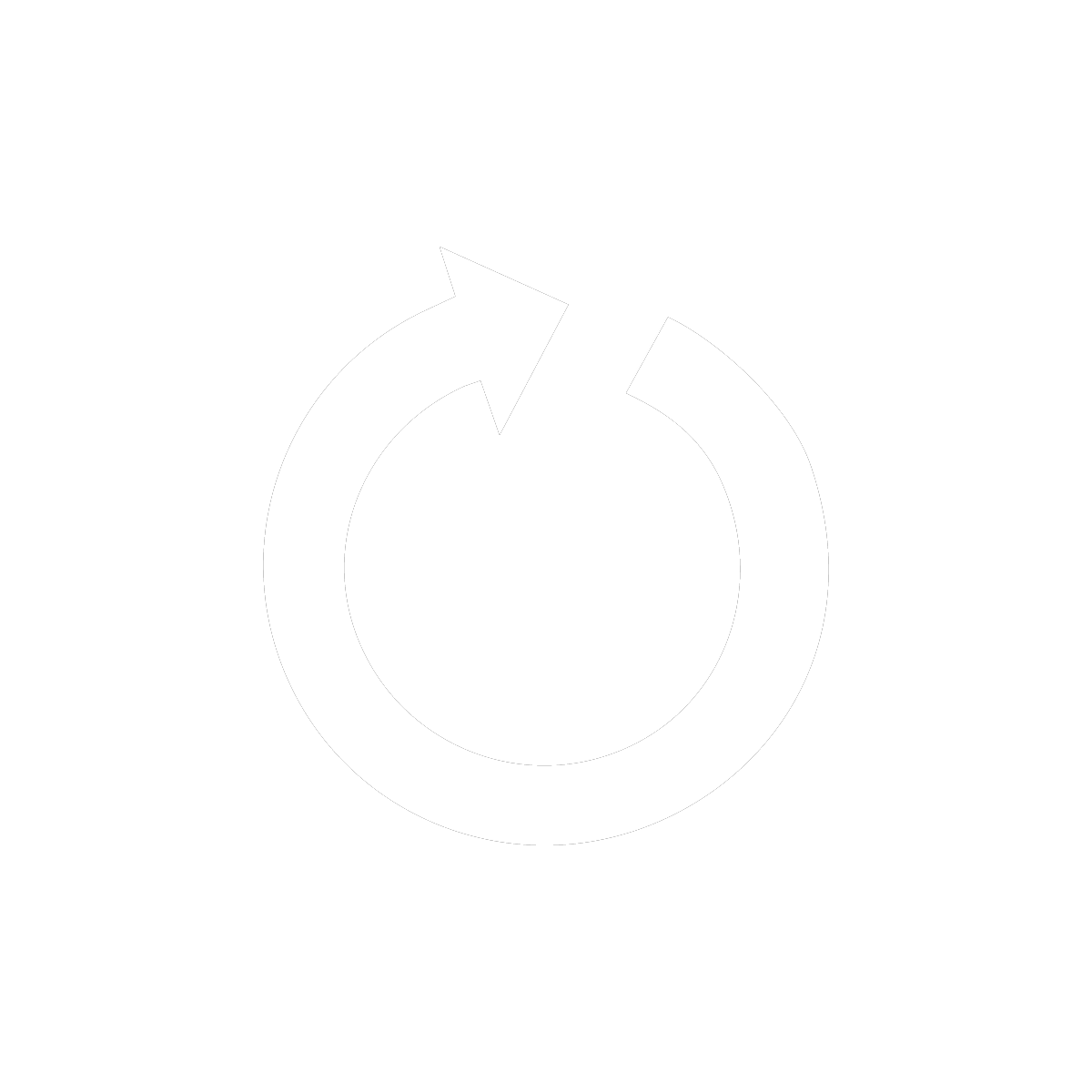 Sustainable economy symbol