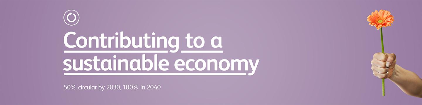 contribuiamo a un'economia sostenibilee economy