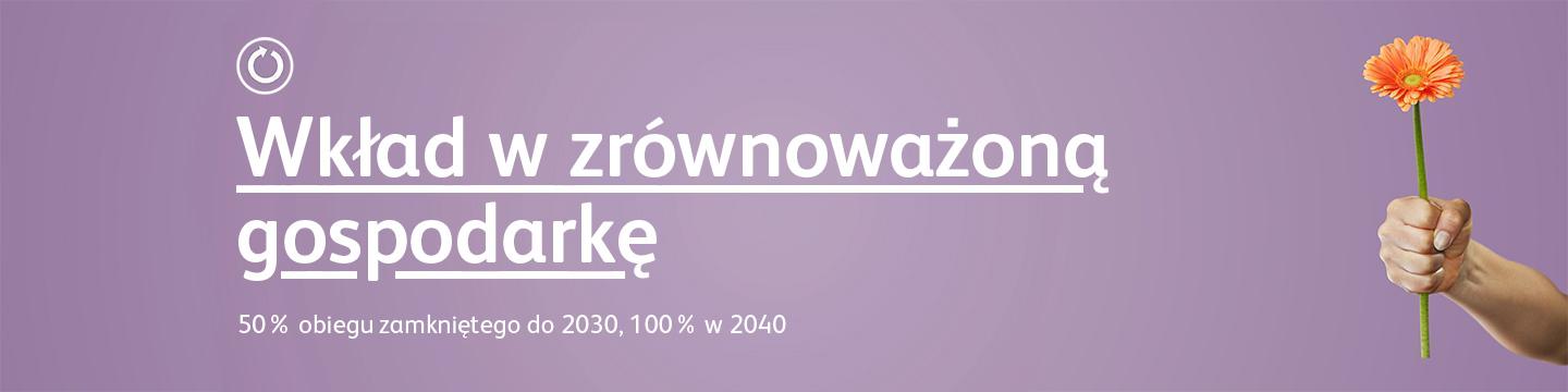 wkład w zrównoważoną gospodarkę