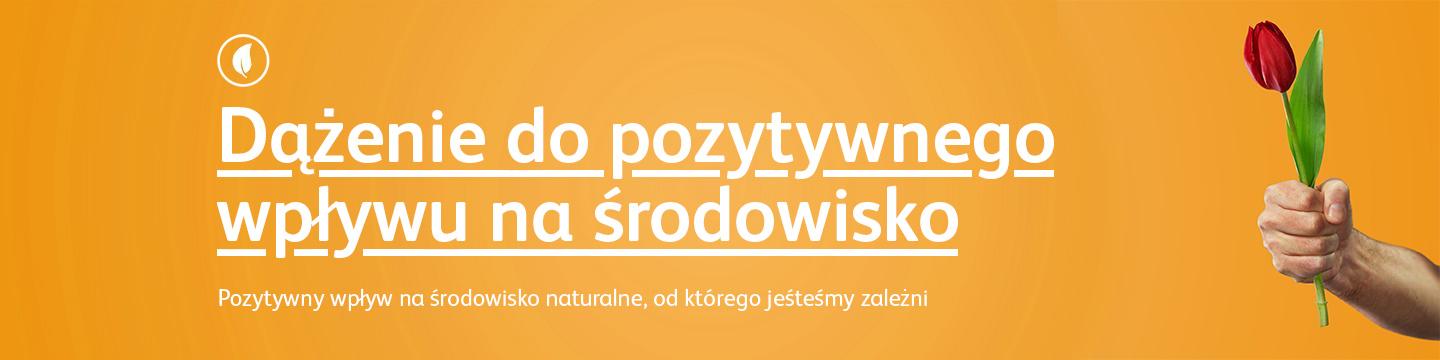 pozytywny wpływ na środowisko