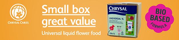 Sustainable smaller packaging format for our flower food