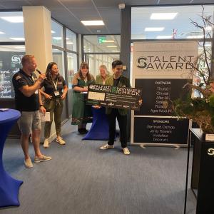 Valentin winnaarr talent award