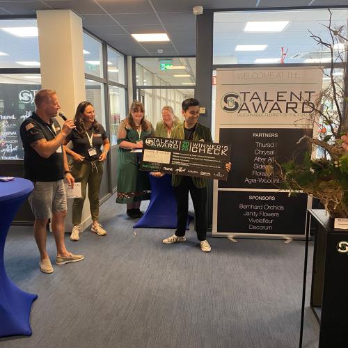 Valentin winner talent award