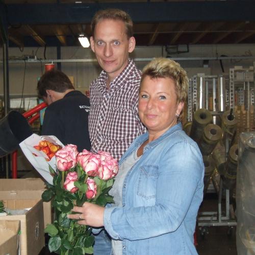 Mark Springintveld (Four Seasons Quality) en Ingrid Beentjes (Chrysal)